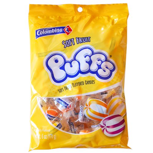 Colombina Soft Fruit Puffs Candies 6 Oz Bag All City Candy