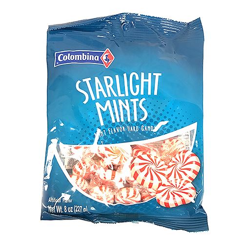 Colombina Starlight Mints Hard Candy 8 Oz Bag All City Candy
