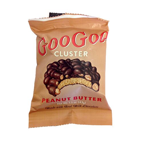 Goo Goo Cluster Peanut Butter Candy Bar 1 5 Oz All City Candy