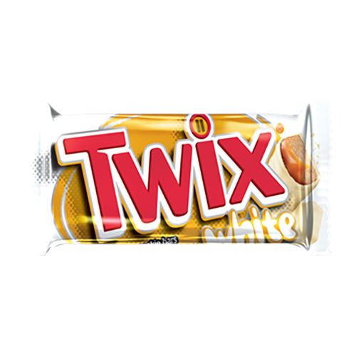 Twix White Caramel White Chocolate Cookie Bar 1 62 Oz All City Candy