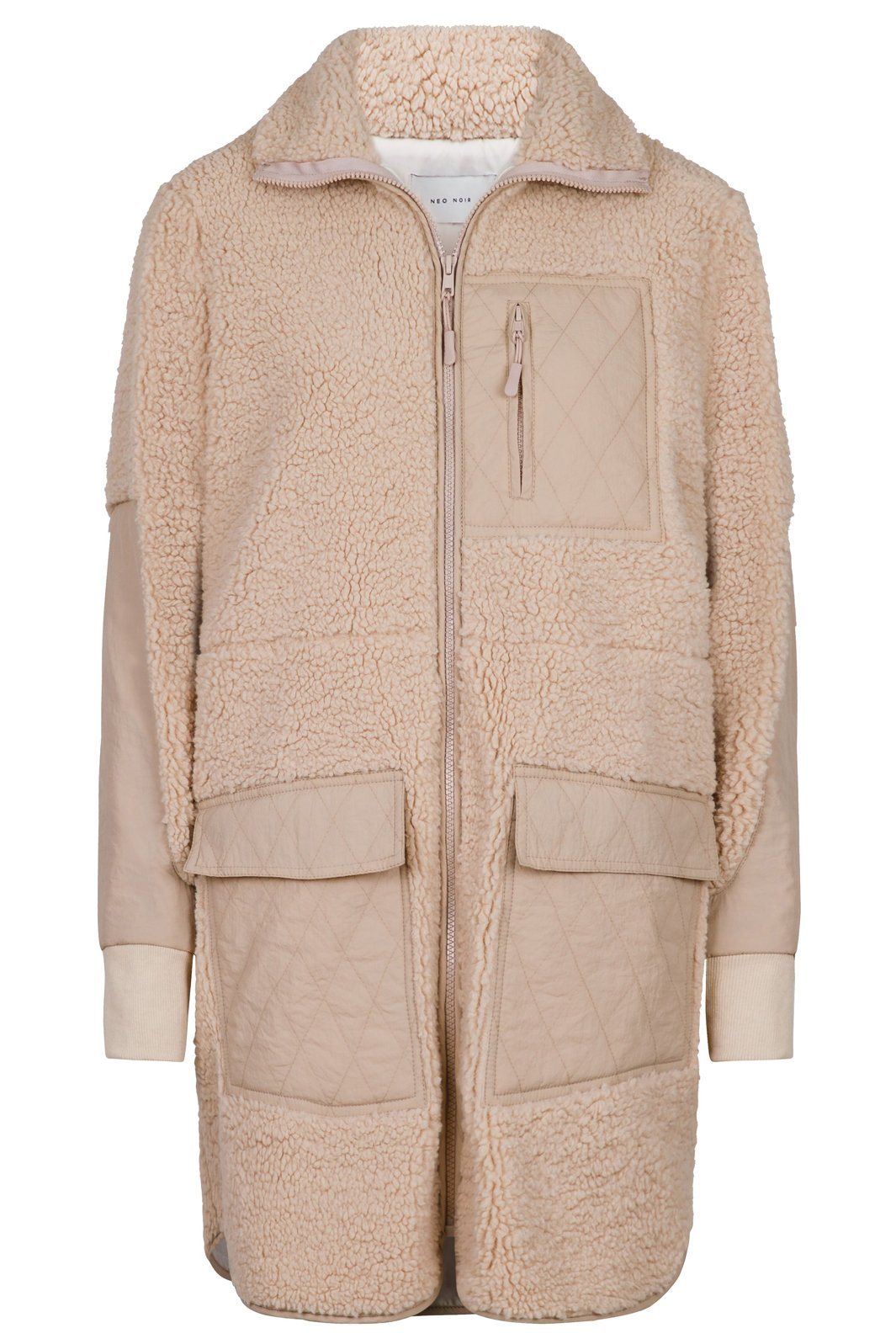 Sprede Rust Supermarked Neo Noir | 156643 Flake Teddy Jacket - Creme » Molly&My