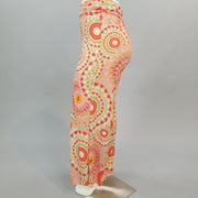 BT-C {Mango Tango} Mandala Print Palazzo Pants Foldover Waist SALE!!! PLUS SIZE