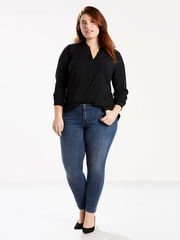 BT-J   M-109 {Levi's} 711 Skinny Jeans Retail €59.50 PLUS SIZE 16W 24W