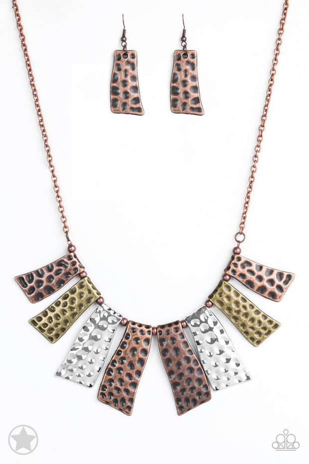 PAPARAZZI (174) {A Fan Of The Tribe} Necklace
