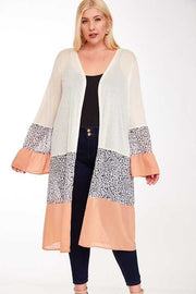 OT-K {Something In The Way You Move} Contrast Cardigan