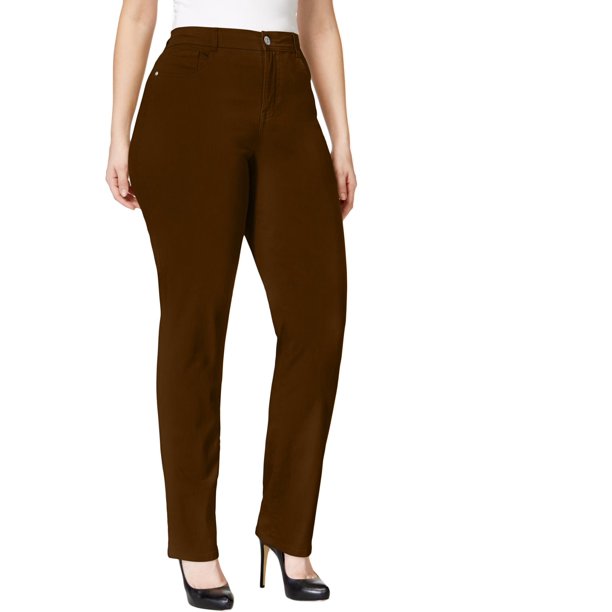 BT-G {Style & Co} Dark Brown Slim Leg Jeans Retail €59.00