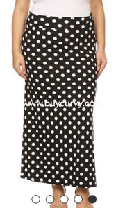 Bt-D {Polka-Dot Delight} Soft & Stretchy Polka-Dot Skirt Bottoms