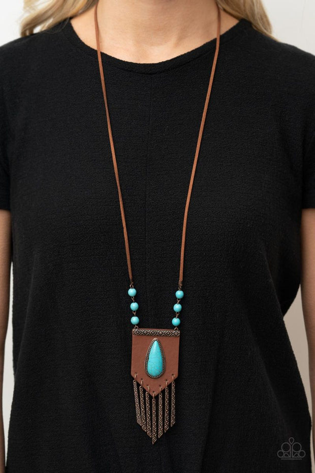 PAPARAZZI (675) {Enchantingly Tribal} Necklace