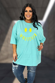 41 GT {Whatever} Aqua Comfort Colors Graphic Tee PLUS SIZE 3X