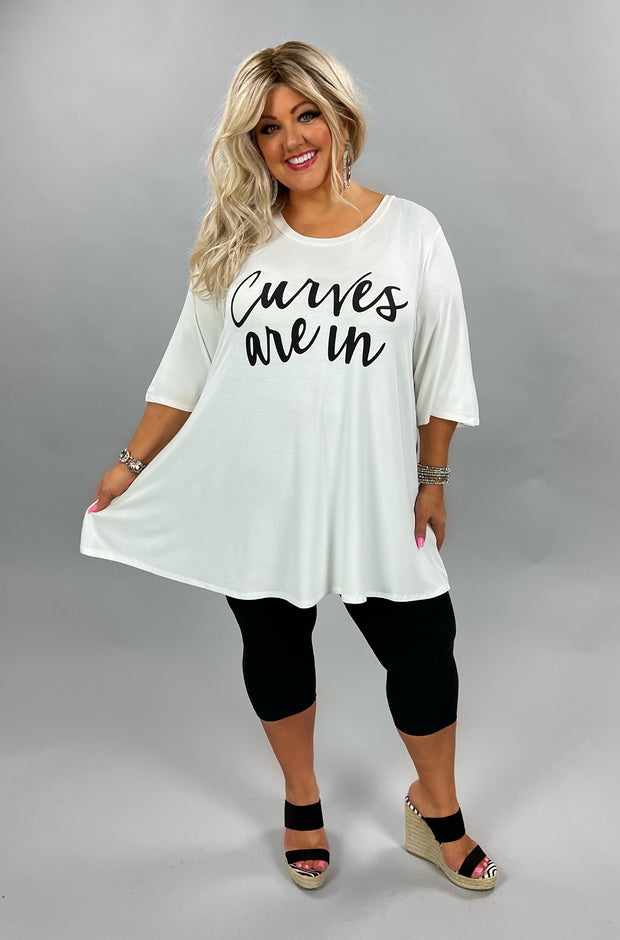 63 GT-F {In The Curves} Ivory "Curves  lAre In" Top CURVY BRAND!!  EXTENDED PLUS SIZE 3X 4X 5X 6X  Sale!!