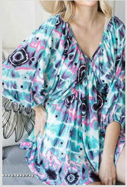 82 PQ-B {Classy Missy} Multi-Color Tunic***SALE*** PLUS SIZE 1X 2X 3X