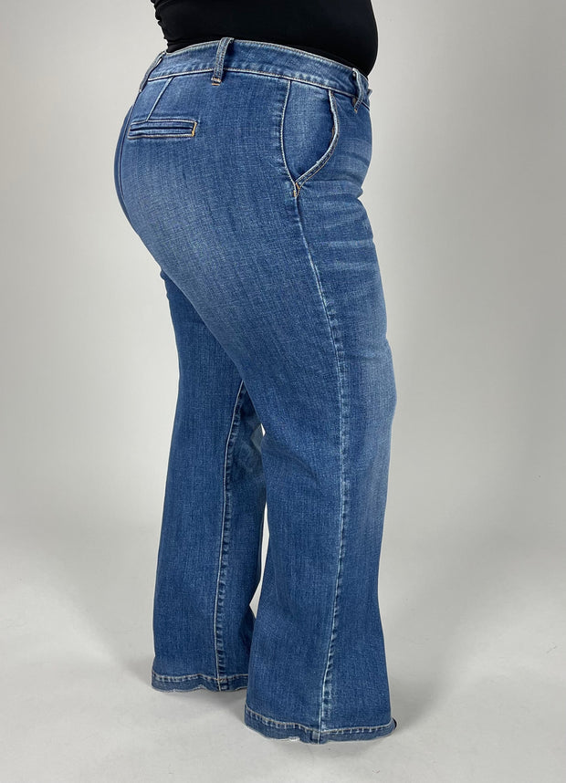 BT-D {Casual Coincidence}  Dark Wide Leg Jeans  SALE!!!!