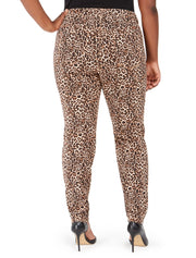 BT-A  M-109 {INC Brand}  Leopard Jeans RETAIL €89.50!! EXTENDED PLUS SIZE 14W 15W 18W 20W 22W 24W 26W 28W