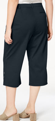 BT-R  M-109 {Karen Scott} Dark Navy Capri Pants SALE!!! Retail 46.50 PLUS SIZE 16W