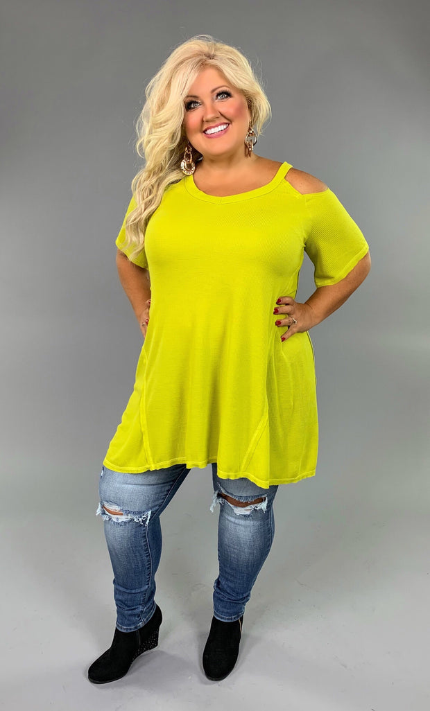 OS-N "Umgee" Apple Green ***FLASH SALE*** Open Shoulder