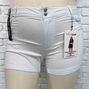 BT-G {Angel Eyes} VIP White Cuffed Stretchy Shorts SALE!!!