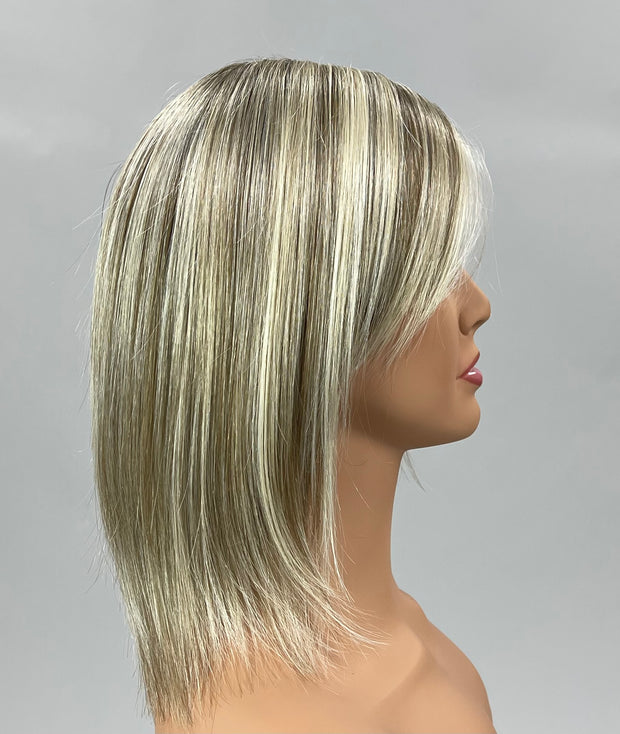 "Cold Brew Chic" (Rootbeer Float Blonde) HAND-TIED Luxury Wig