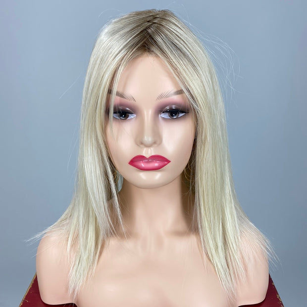 "Straight Press 18" (Bombshell Blonde) Luxury Wig