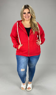 27 OR 20 OT-H {Warm & Fuzzy}  RUBY Zip Jacket PLUS SIZE 1X 2X 3X***SALE***