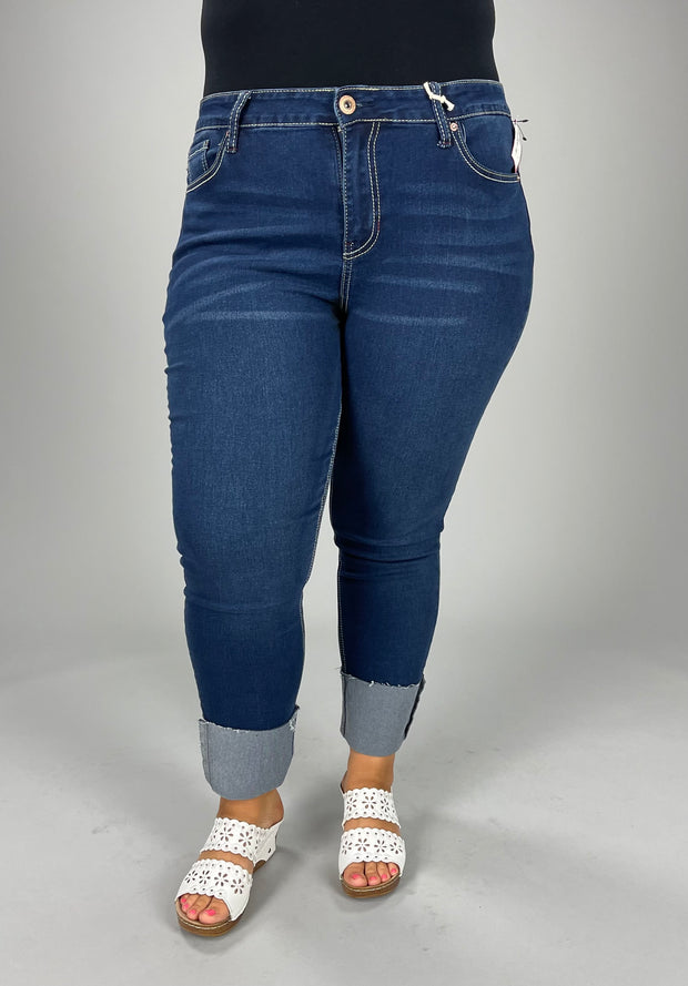 BT-V {HYDRAULIC} Denim Jeans With Pocket Detailing