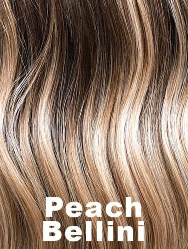 "Maxwella 22" (Peach Bellini) BALAYAGE Luxury Wig