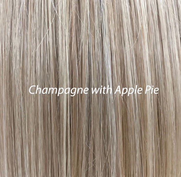 "Dalgona 23" (Champagne with Apple Pie) Luxury Wig