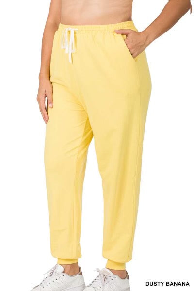 BT-Z {Run After Me} Yellow Jogging Pants PLUS SIZE 1X 2X 3X