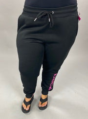 BT-T {BEBE} Stretchy Black Athletic Pants with Drawstring SALE!!!