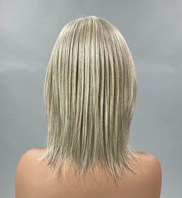 "Cold Brew Chic" (Cream Soda Blonde) HAND-TIED Luxury Wig