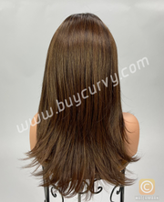 "Dolce & Dolce 18" (Chocolate Caramel) Luxury Wig