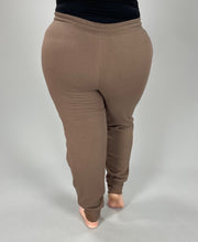 BT-O {Warm & Cozy} Mocha Fleece Lined Drawstring Pants SALE!!!  PLUS SIZE 1X 2X 3X