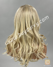 "Spyhouse" (Champagne with Apple Pie) Luxury Wig