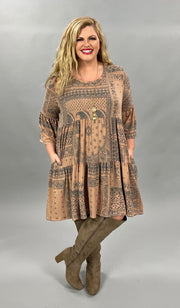 82 PQ-H {Quicksilver} Multi-Tiered Dress SALE!!! PLUS SIZE 1X 2X 3X