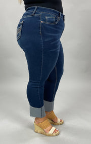 BT-V {HYDRAULIC} Denim Jeans With Pocket Detailing