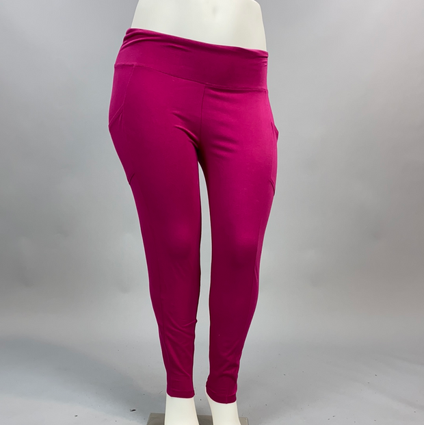 BIN 98(Get It Done) Magenta ***FLASH SALE*** Leggings PLUS SIZE XL 2X 3X