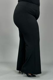 BT-N {Power To Change} Black Flared Leg Dress Pants SALE!!! PLUS SIZE 1X 2X 3X