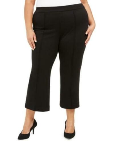 BT-C  M-109   {Alfani} Black Cropped Pants Retail 69.50 PLUS SIZE 18W