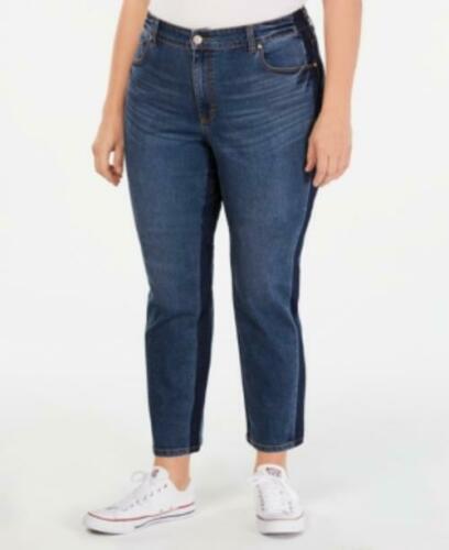 BT-G  M-109   {Style & Co} Blue Two Tone Jeans Retail 69.50 PLUS SIZE 18W