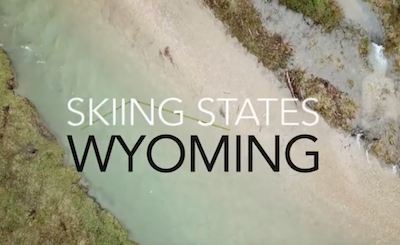 Skiing States Wyoming, Gannett Peak, part of the Treasured Heights Project