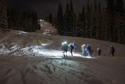 Night Skimo Race