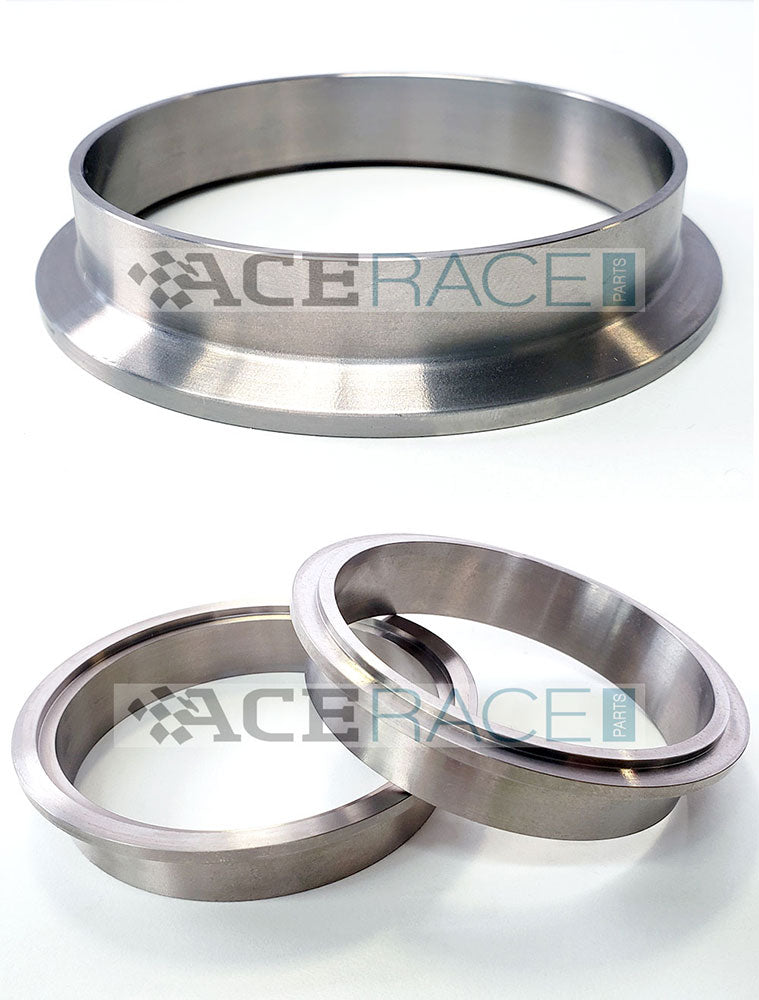 Titanium V-Band Flanges Titanium V-Band Titanium V-Band Clamps and Flanges