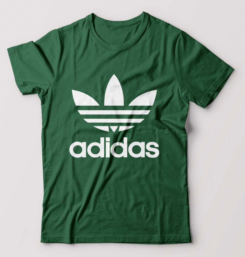 dark green adidas t shirt