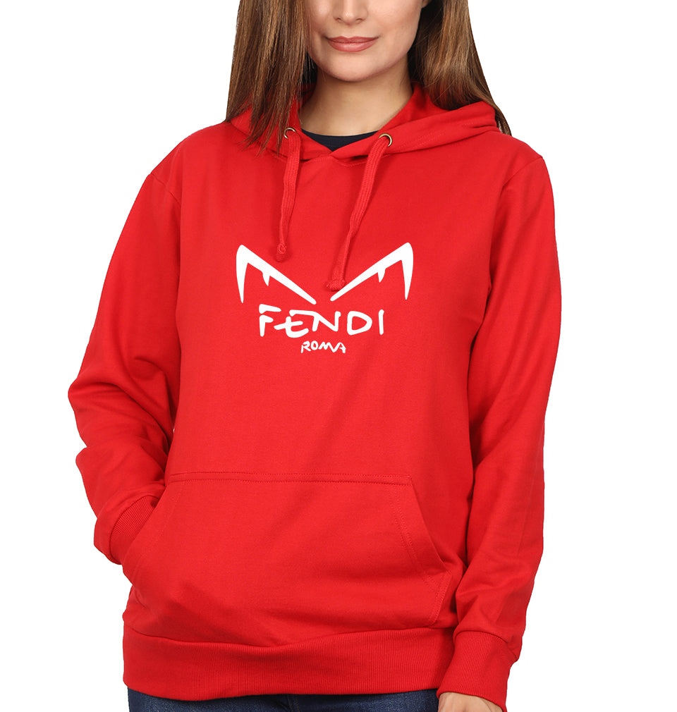 fendi hoodie red