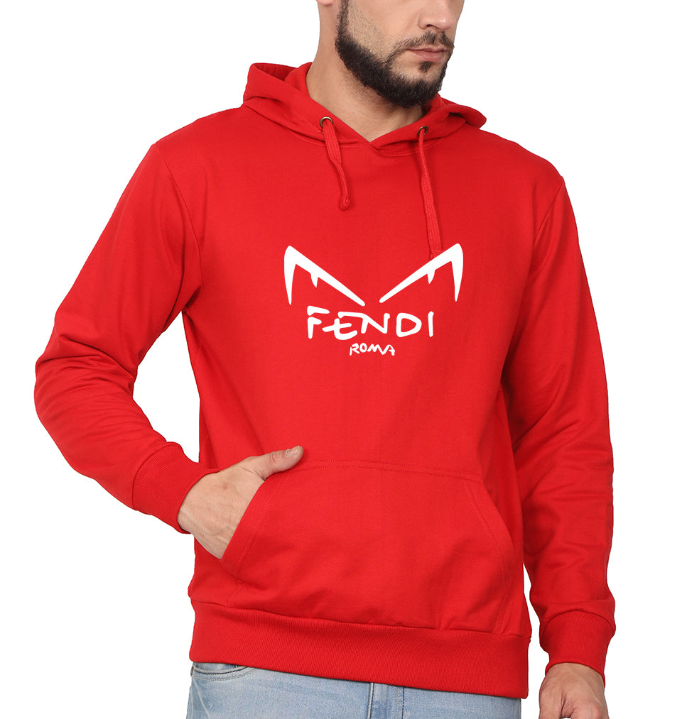 fendi hoodie red