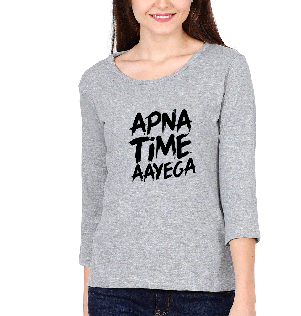 apna time aayega t shirt for womens