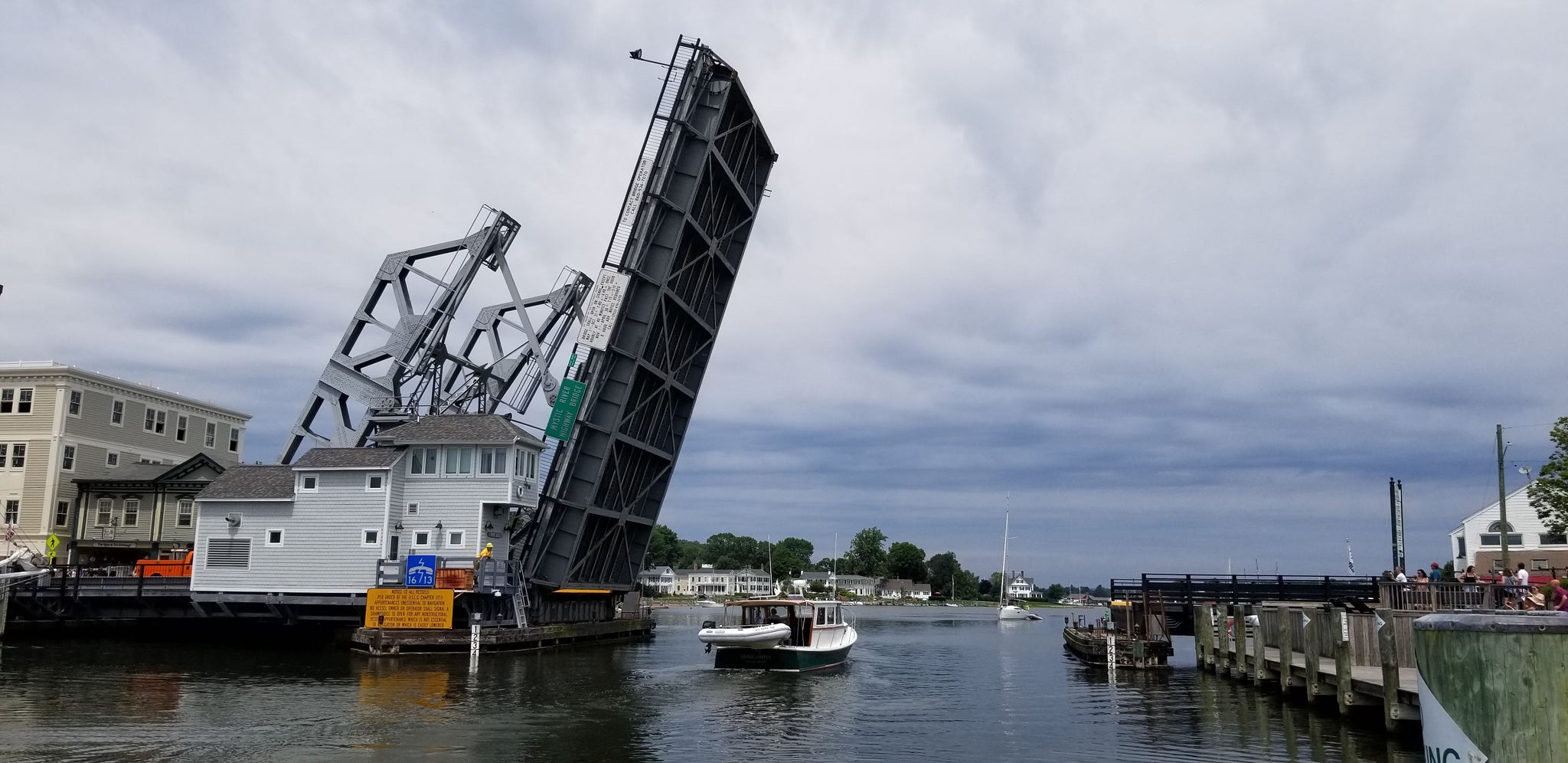 Bascule Bridge in Mystic CT