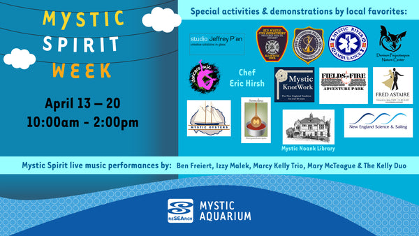 Mystic Aquarium sponsors including Mystic Knotwork