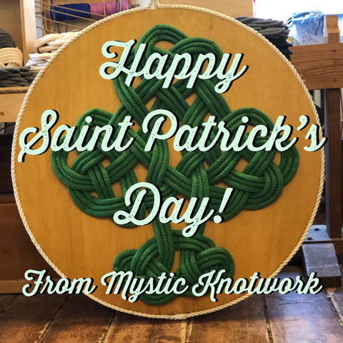 Happy Saint Patricks Day - celtic shamrock