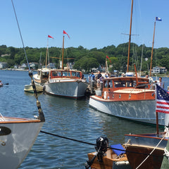 Classic Power Boats at the Wooden Boat Show