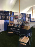 Mystic Knotwork Set up at Wooden Boat Show